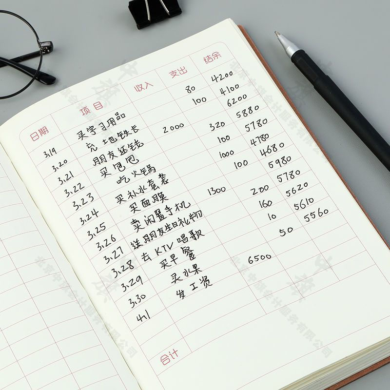 簡單的記賬簿