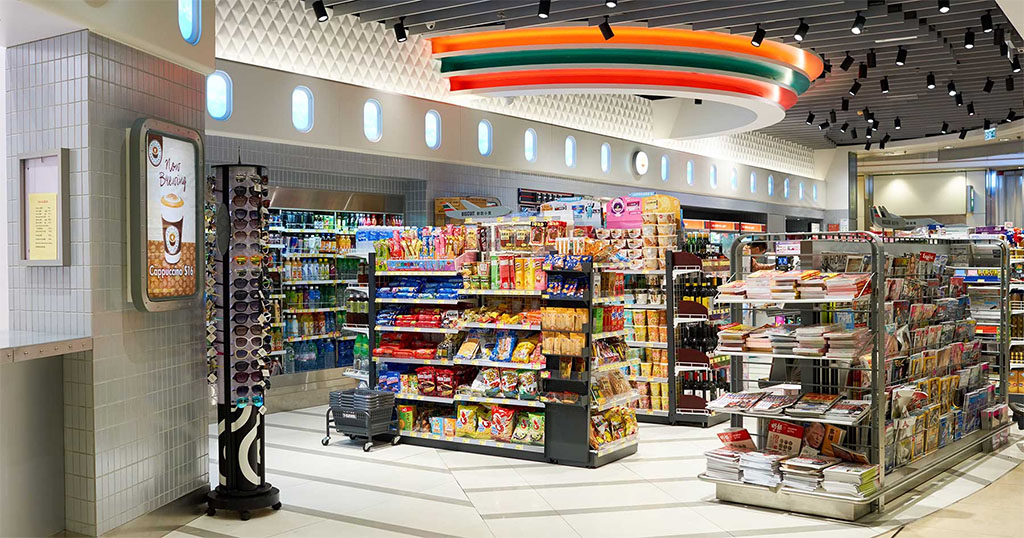 鬧市中的便利店