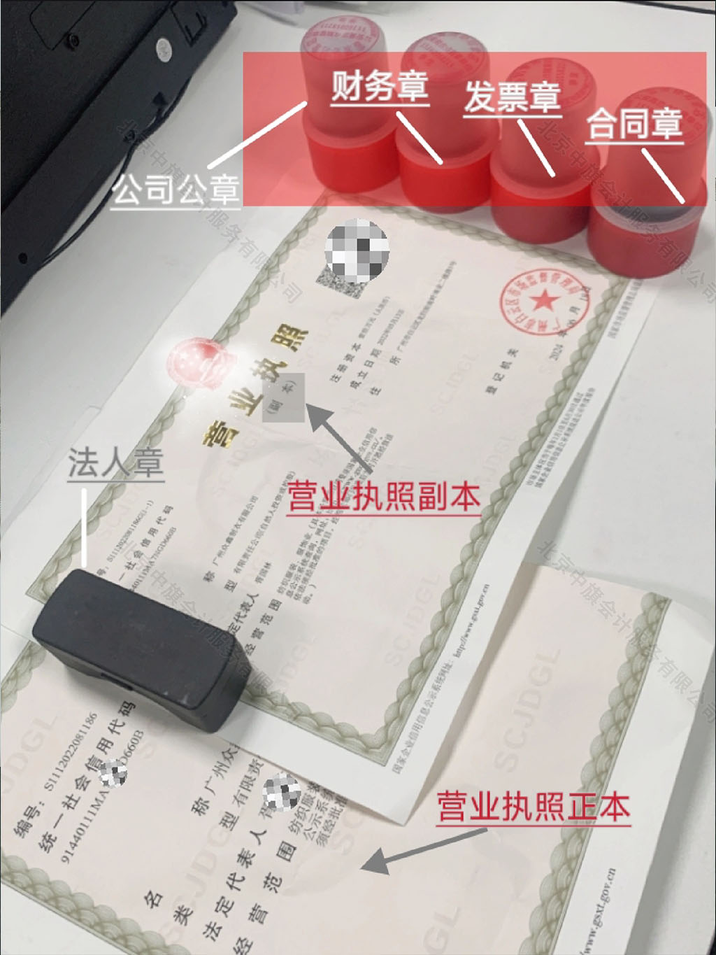 正常辦理的時候會下來這么一套文件.jpg