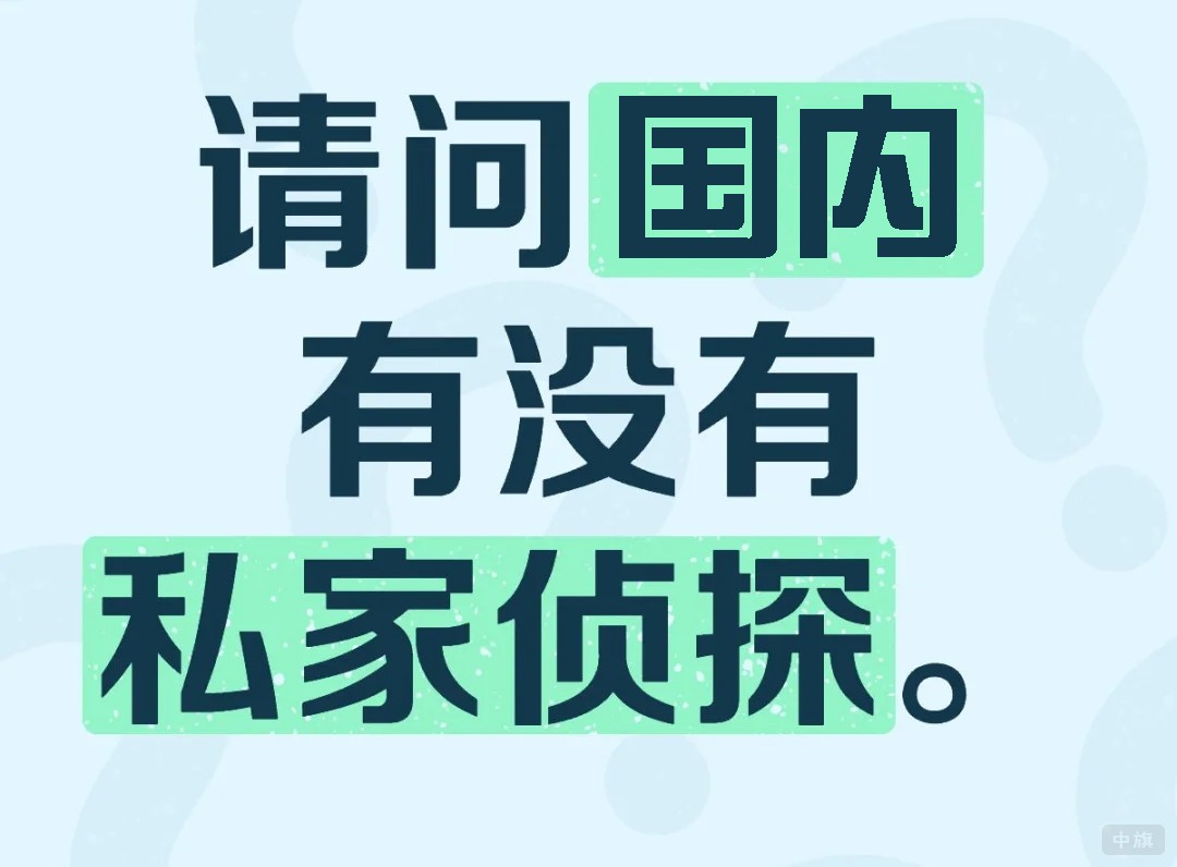 請(qǐng)問(wèn)國(guó)內(nèi)有沒(méi)有私家偵探？