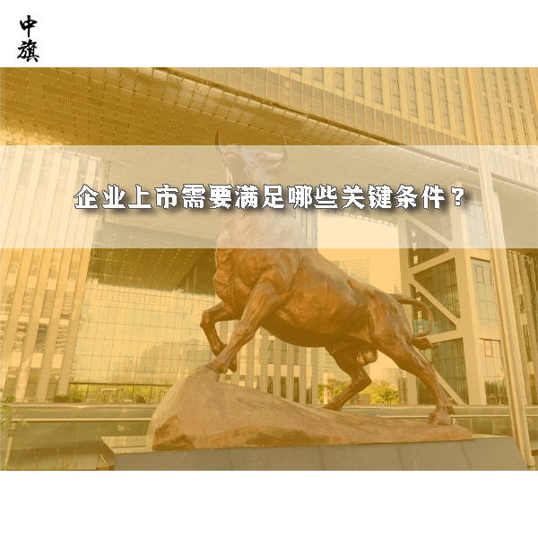 企業(yè)上市需要滿足哪些關鍵條件？